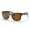 Ray Ban Sunglasses Rb4105 710 Wayfarer Folding Brown/Brown Unisex