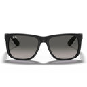 Ray Ban Sunglasses Rb4165 601/8 G Justin Matte Black/Smoked Grey Unisex