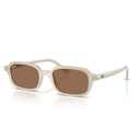 Ray Ban Sunglasses Rb4455 680873 Zuri White Cloudy Warm/Dark Brown Unisex
