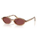 Ray Ban Sunglasses Rb4472 685675 Brown Cream/Dark Violet Unisex