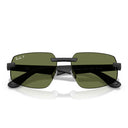 Ray Ban Solglasögon Rb4475 Ch 601 S/2 Sand Svart/Grön Unisex Polarized
