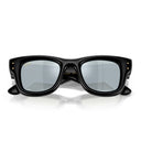 Ray Ban Sunglasses Rb4940 601/30 Wayfarer Puffer X Asap Rocky Black/Silver Mirrored Unisex