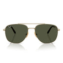 Ray Ban Sunglasses Rb8097 926531 William Titanium Gold/Green Unisex
