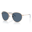 Ray Ban Sunglasses Rbr0103 S 92023 A Round Reverse Rose Gold/Dark Blue Unisex
