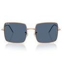 Ray Ban Sunglasses Rbr0104 S 92023 A Square Reverse Rose Gold/Dark Blue Women