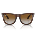 Ray Ban Sunglasses Rbr0502 S 6709 Cb Wayfarer Reverse Brown/Light Brown Unisex