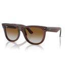 Ray Ban Sunglasses Rbr0502 S 6709 Cb Wayfarer Reverse Brown/Light Brown Unisex
