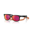 Ray Ban Sunglasses Rj9052 S 70286 Q Wayfarer Kids Black/Brown Mirrored Children