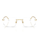 Ray Ban Prescription Glasses Rx3768 V 2500 Gold Arista/Transparent Unisex