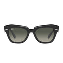 Ray Ban Sunglasses Rb2186 901/71 State Street Black/Gray Gradient Unisex