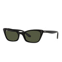 Ray Ban Sunglasses Rb2299 901/31 Lady Burbank Black/Green Unisex