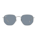 Ray Ban Sunglasses Rb3548 N 003/02 Hexagonal Gray/Blue Unisex Polarized