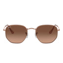 Ray Ban Sunglasses Rb3548 N 9069 A5 Hexagonal Bronze/Brown Gradient Unisex