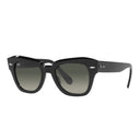 Ray Ban Sunglasses Rb2186 901/71 State Street Black/Gray Gradient Unisex