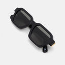Retro Super Future Caro Black Njs Schwarz/Schwarze Unisex-Sonnenbrille