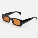 Retro Super Future Sunglasses L'altro Refined Ebq Black/Orange Unisex