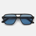 Retro Super Future Sunglasses Maneval Black Cat 0 Jt Black/Blue Unisex