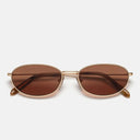 Retro Super Future Scratch Egg Sunglasses V21 Gold/Red Unisex