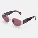 Retro Super Future Sunglasses X Melanzana Sxx Purple/Purple Gradient Unisex