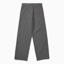 1989 Studio Curved Flared Pants Dark Grey