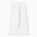 1989 Studio White Striped Boxy Pantal