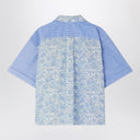 Camicia Bonpoint Elyas Patchwork azzurra