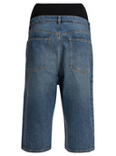 Alaïa Bermuda Shorts With Knit Belt