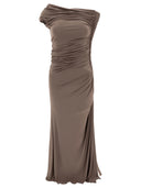 Alaïa Draped Midi Dress