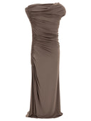 Alaïa Draped Midi Dress
