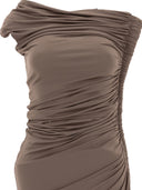 Alaïa Draped Midi Dress
