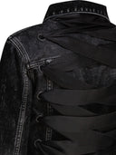 Balenciaga Denim Jacket With Laces