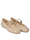 Gianvito Rossi "Carla" Mary Jane Ballet Flats