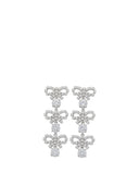 Self Portrait Drop Earrings With Bows