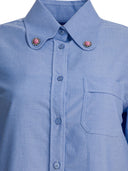 Valentino Shirt With Embellished Collar