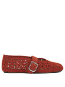 Alaïa "Vienne" Mary Jane Ballet Flats