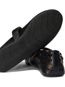 Alaïa Perforated Mary Jane Ballet Flats