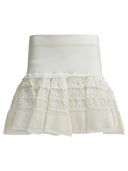 Alaïa Miniskirt With Ruffles