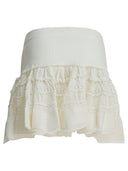 Alaïa Miniskirt With Ruffles