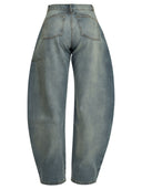 Alaïa Wide Leg Jeans