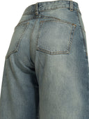 Alaïa Wide Leg Jeans