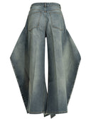 Jeans Alaïa a gamba larga