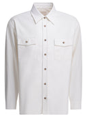 APC Chaqueta sobrecamisa de algodón