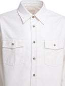 APC Chaqueta sobrecamisa de algodón