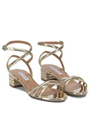 Aquazzura "Heatweave 35 Mm" Heeled Sandals.