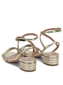 Aquazzura "Heatweave 35 Mm" Heeled Sandals.