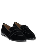 Aquazzura "Martin" Suede Loafers