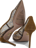 Zapatos de salón con estampado animal Aquazzura de 85 mm