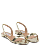 Aquazzura "So Nude Flat" Low Sandals