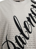 Balenciaga „Big B“ T-Shirt mit Rundhalsausschnitt