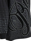 Balenciaga Crew Neck T Shirt With Print